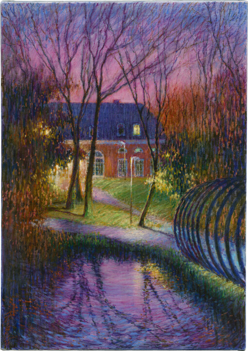 Schloss Oberhausen Tablo, 25,6x18,9 in