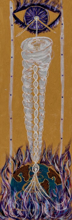 Le Grand Alignement 绘画, 35.4x11.8 in