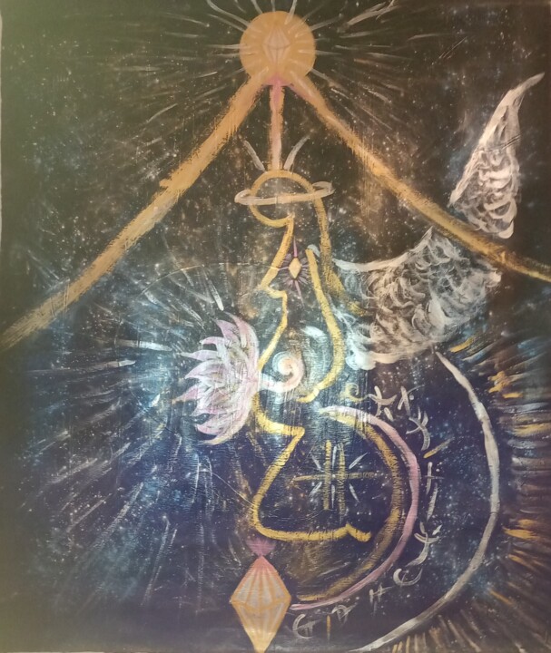 绘画,  47.2x42.9 in 