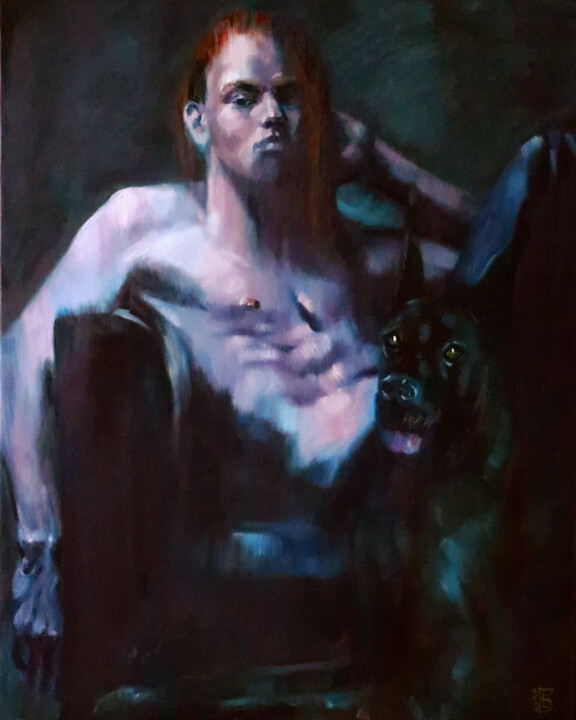 Insomnia 绘画, 39.4x31.5 in