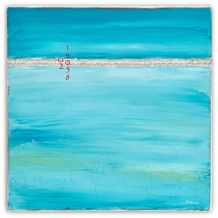 Castaway Shores Tablo, 39,4x39,4 in