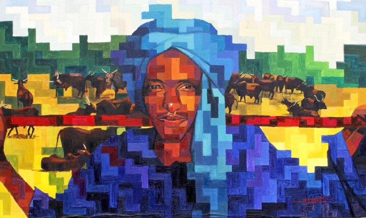 Misunderstood Nomad 绘画, 30x48 in
