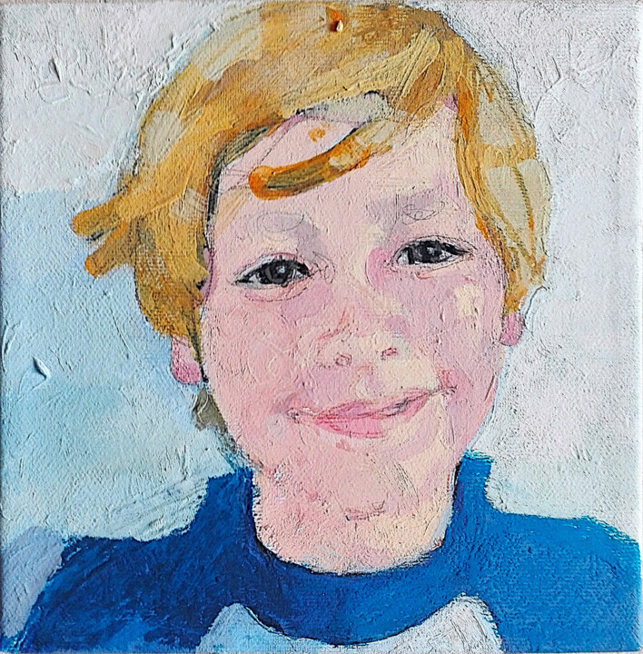 Ritrattino 20x20 绘画, 7.9x7.9 in