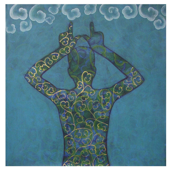 绘画,  35.4x35.4 in 