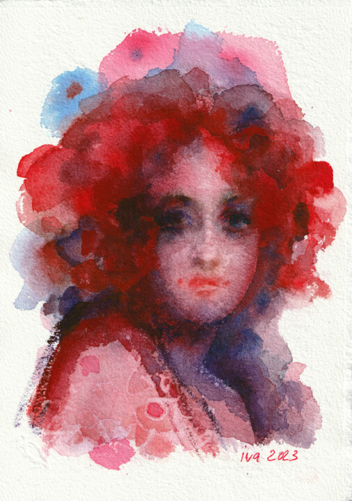 绘画,  7.9x5.5 in 