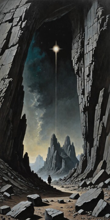 Stellar Solitude Tablo, 91,5x45,7 in