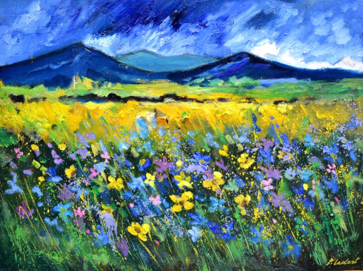 Wild flowers 86 绘画, 23.6x31.5 in