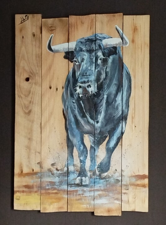 Toro 71 绘画, 32.3x21.7 in