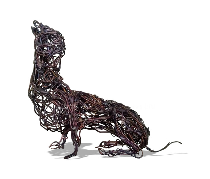 Faithful Companion 雕塑, 7x6 in