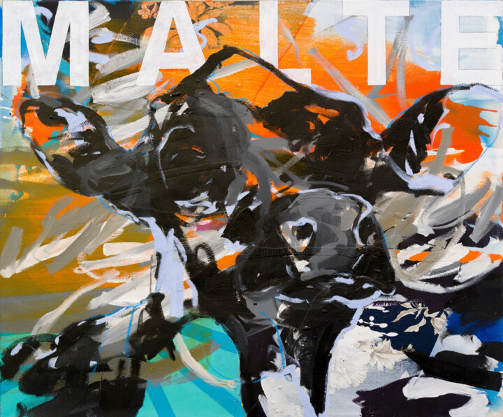 Malte 绘画, 39.4x47.2 in