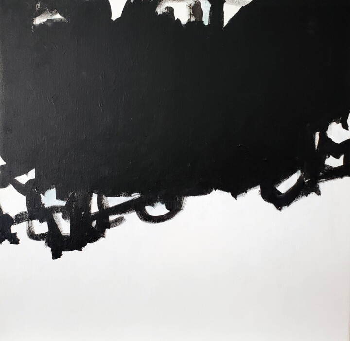 Painting titled "The Truth Is Simple" by Joyce Fournier, Original Artwork, Acrylic Mounted on Wood Stretcher frame