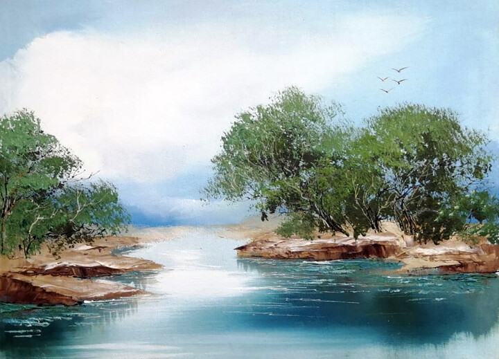 Before the Fall 绘画, 18x24 in
