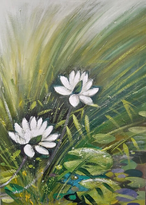 Blossomed in the Wild Schilderij, 24x18 in