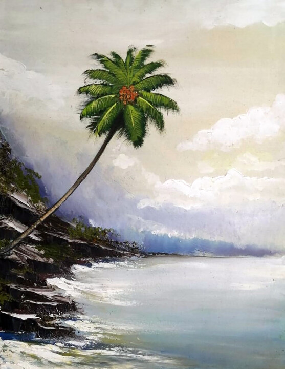 By the Sea 绘画, 24x18 in