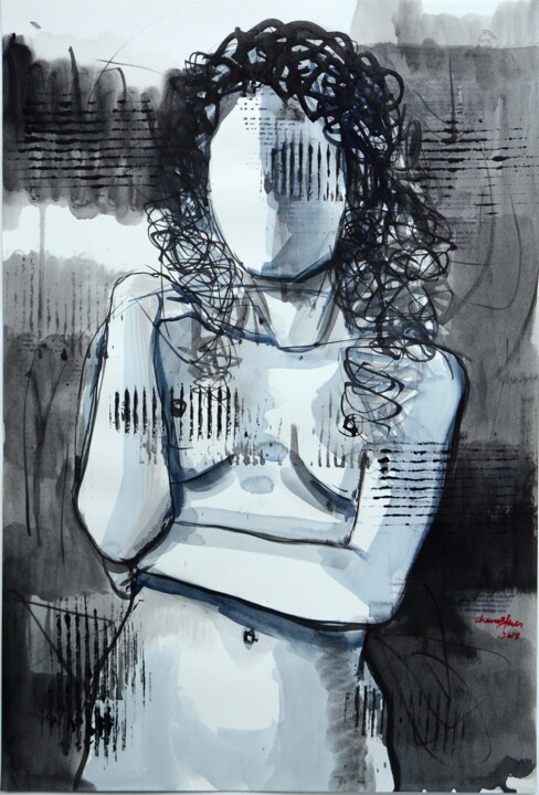 绘画,  22x15 in 