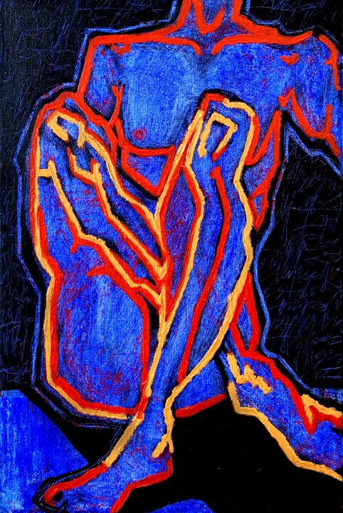绘画,  12x8 in 