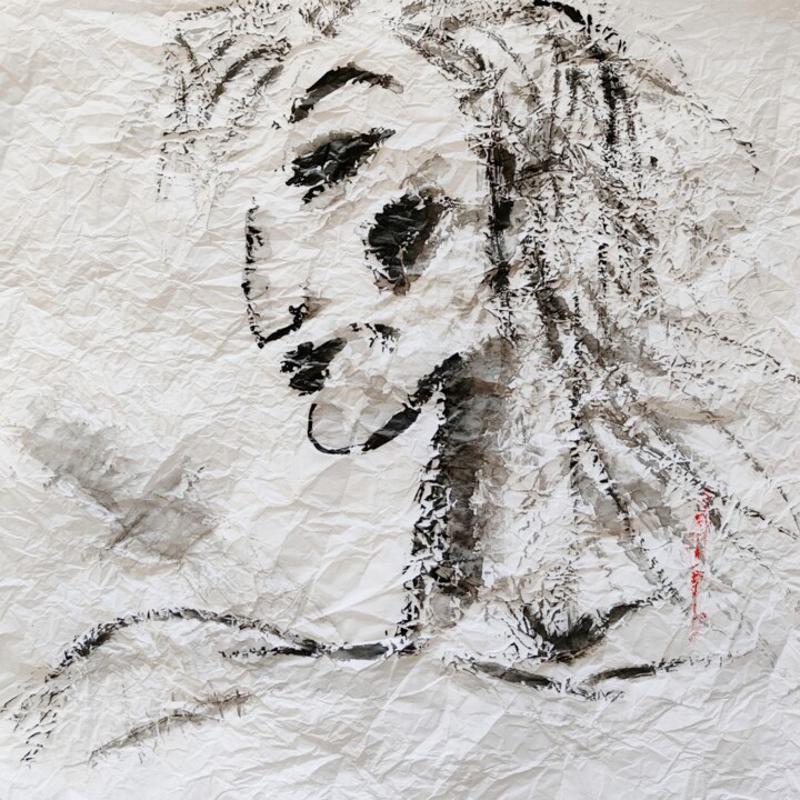 图画,  15.8x15.8 in 