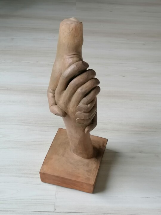 A L'AIDE 雕塑, 15.4x5.7 in