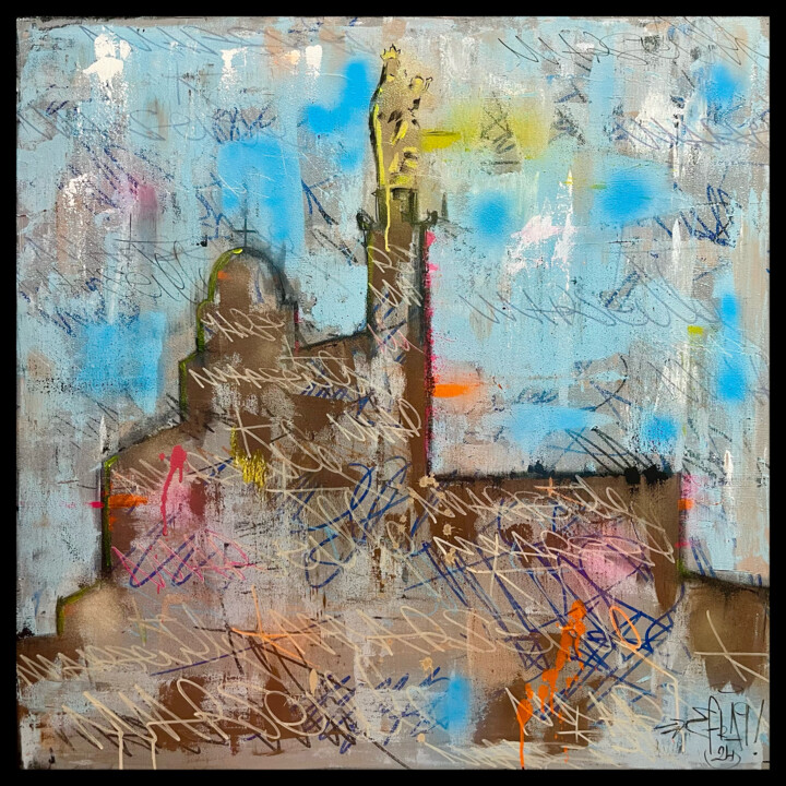 绘画,  39.4x39.4 in 