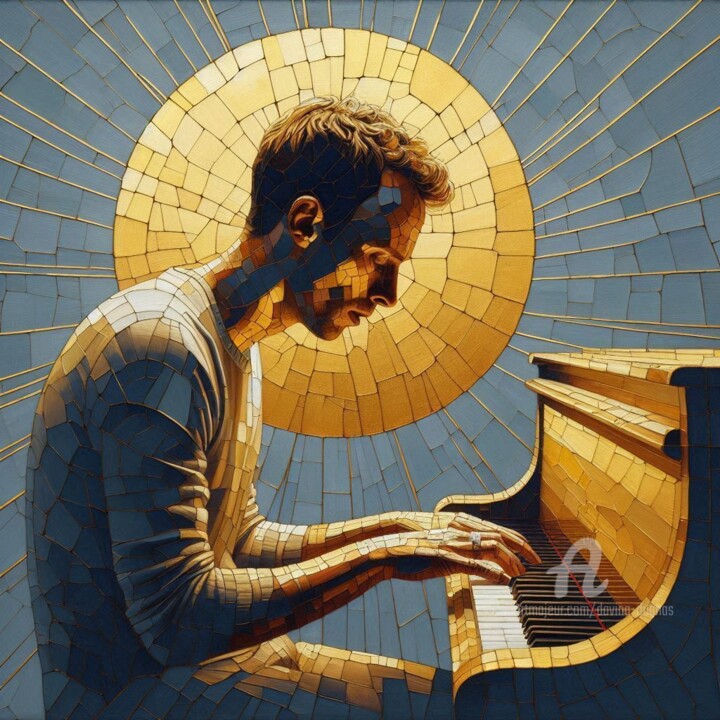 To fix u Chris Martin 数字艺术, 31.5x31.5 in