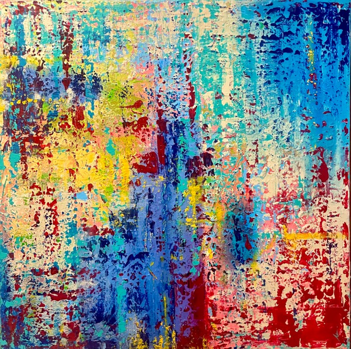 Tuk Tuk 绘画, 39.4x39.4 in