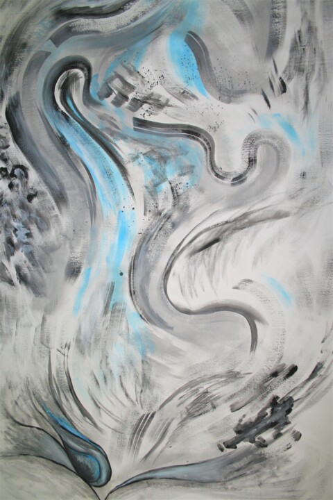 Evolution 绘画, 105.9x72.4 in