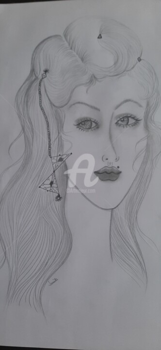 SHADES OF HER 3 图画, 16.5x11.7 in