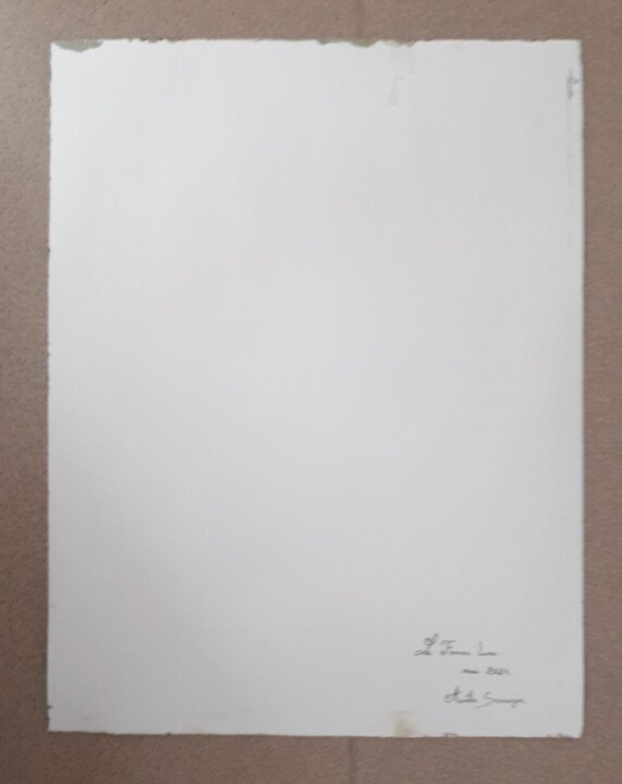 Arrière de l'œuvre