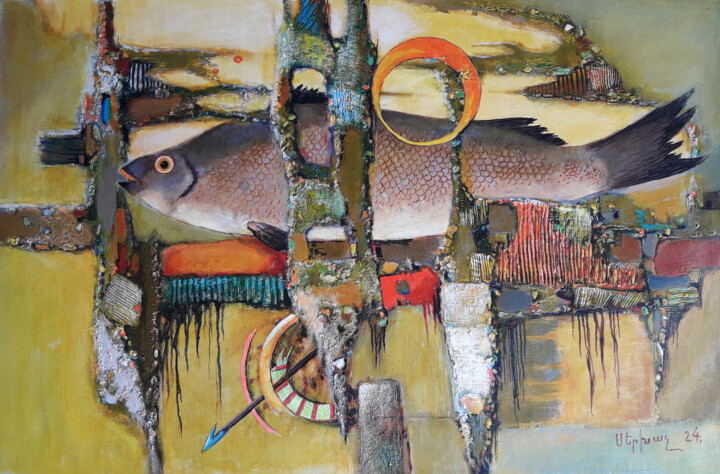 绘画,  21.7x33.5 in 