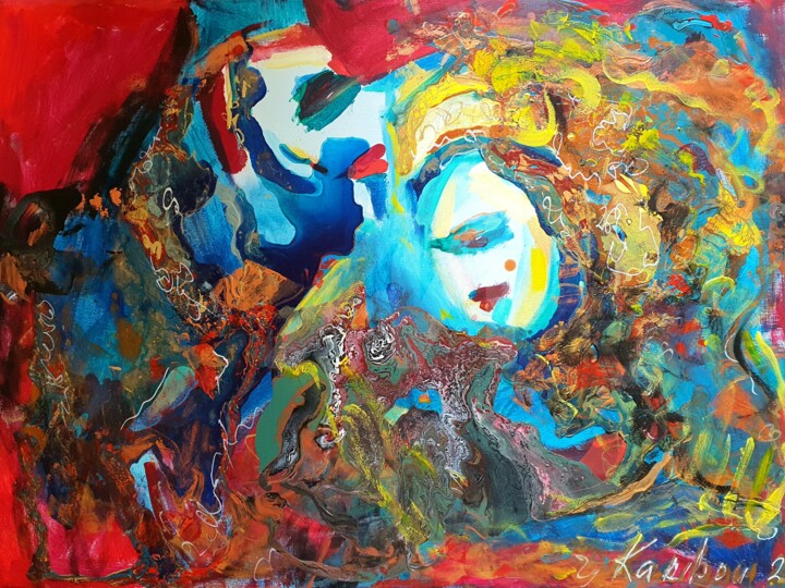 Marriage 绘画, 23.6x31.5 in