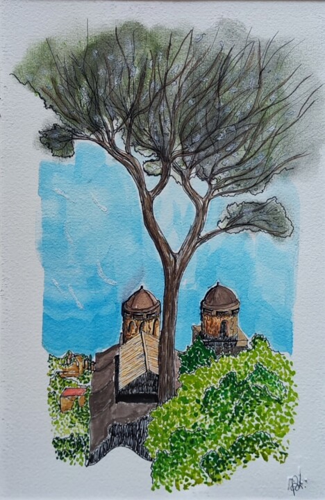 Schilderij,  11,8x7,9 in 