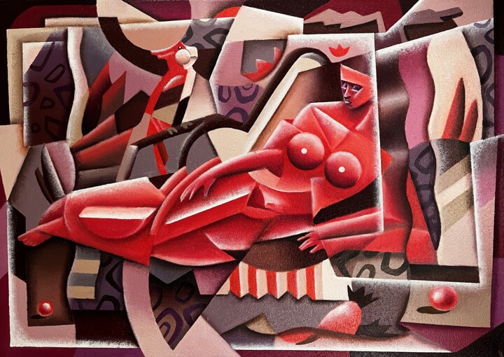 Uncos 绘画, 19.7x27.6 in