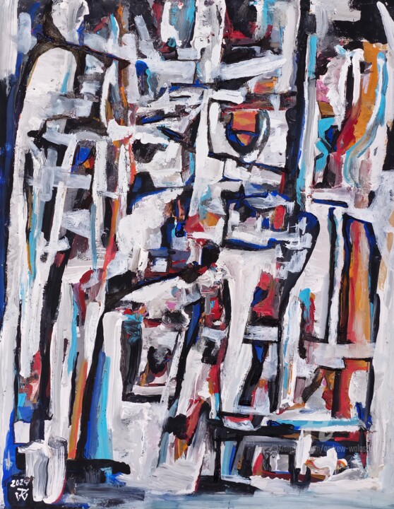 The Mouth 绘画, 28x22 in