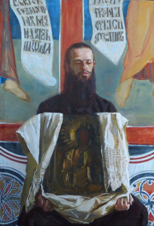 Icon 绘画, 59.1x39.4 in