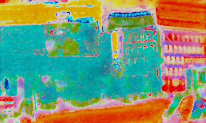 Unfassbare Fassaden 数字艺术, 35.4x59.1 in