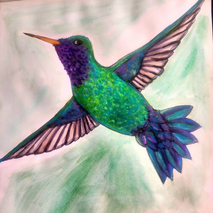 Hummer b 绘画, 20x15 in