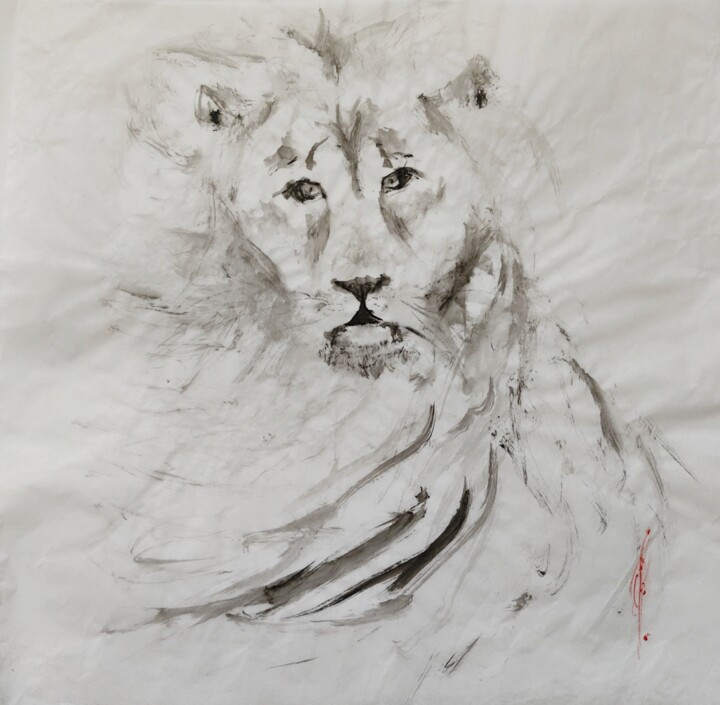 图画,  15.8x15.8 in 