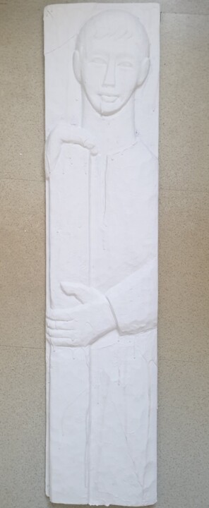 Sculptuur,  60,6x3,5 in 