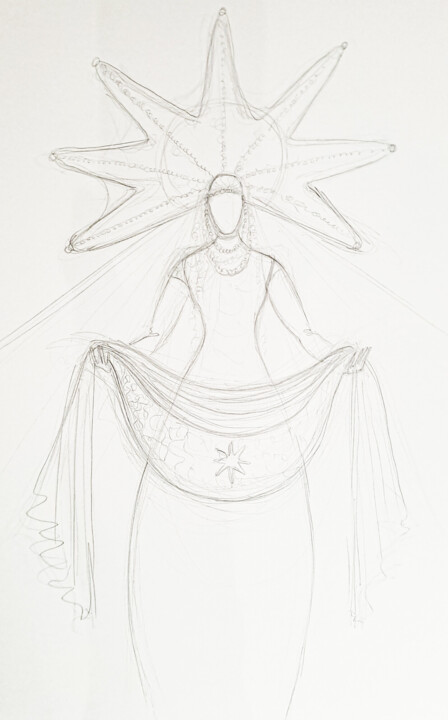 Steps of the making of the work