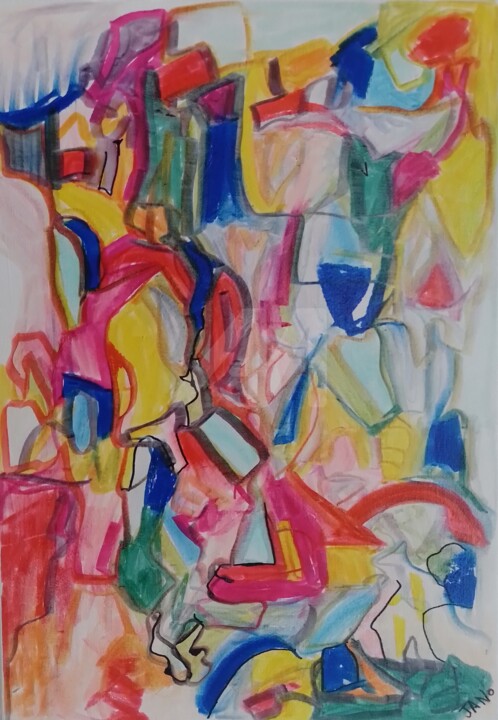 Swinter Series No. 6 绘画, 16.5x11.8 in