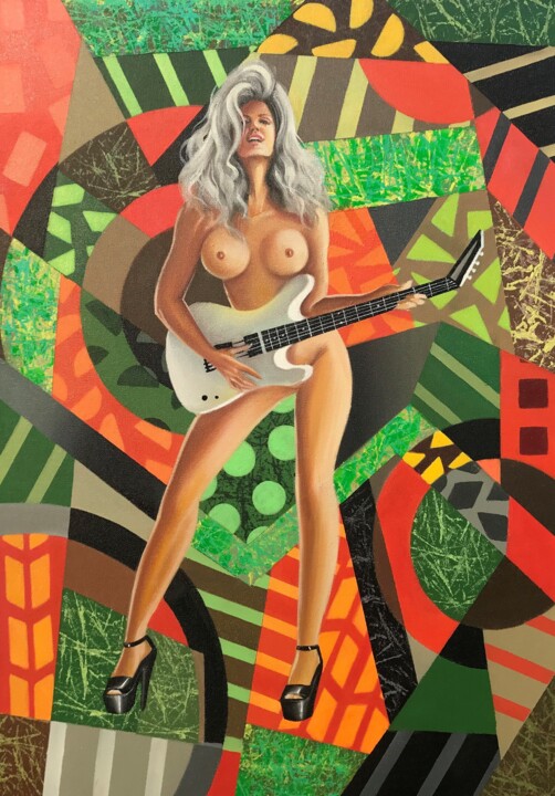 Inside the Music 绘画, 27.6x19.7 in