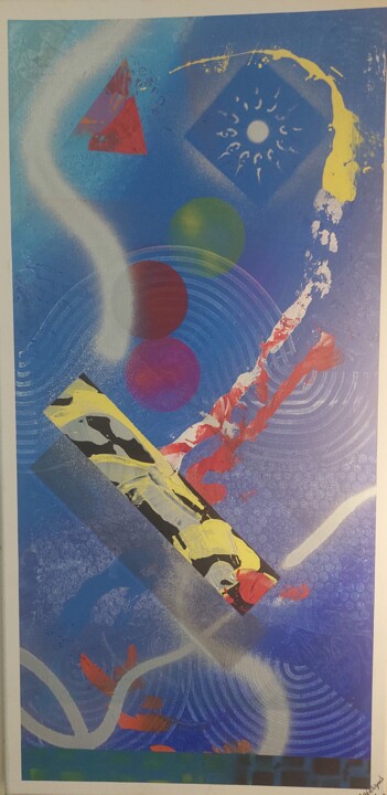 Réveil astral 绘画, 27.6x15.8 in