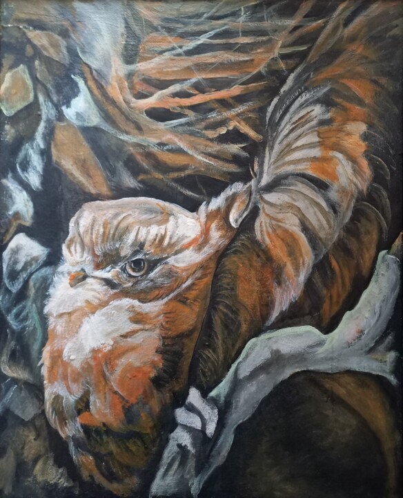 绘画,  22.8x18.9 in 