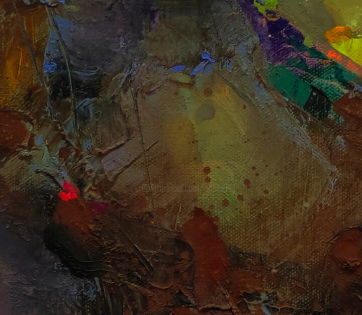 Artwork's surface or texture