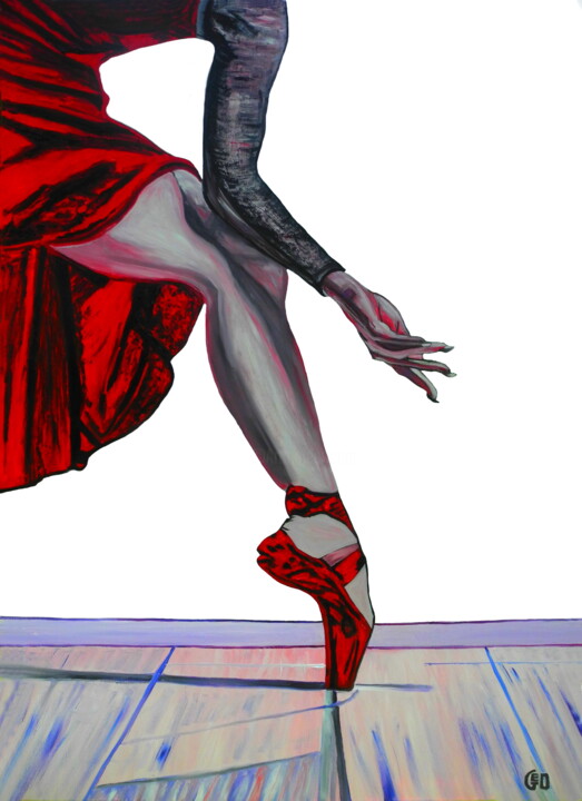 Pointes 11 绘画, 55.1x39.4 in