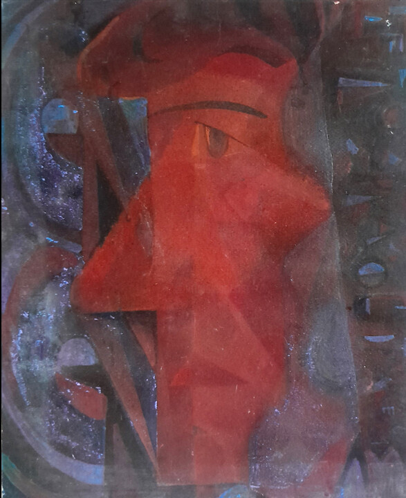 绘画,  21.3x16.9 in 