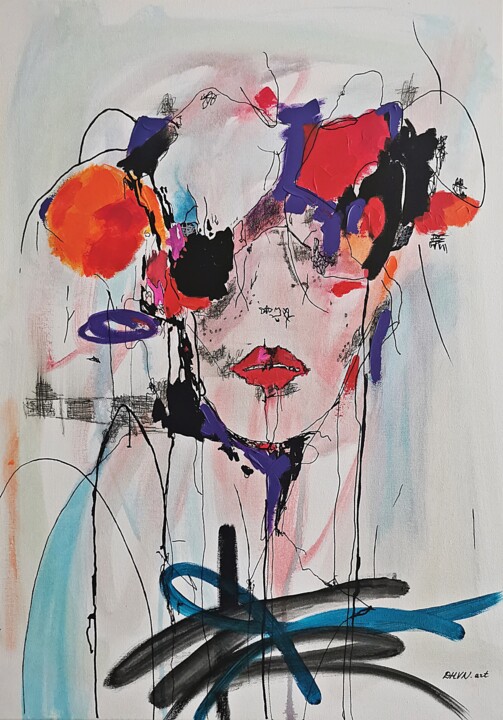绘画,  27.6x19.7 in 