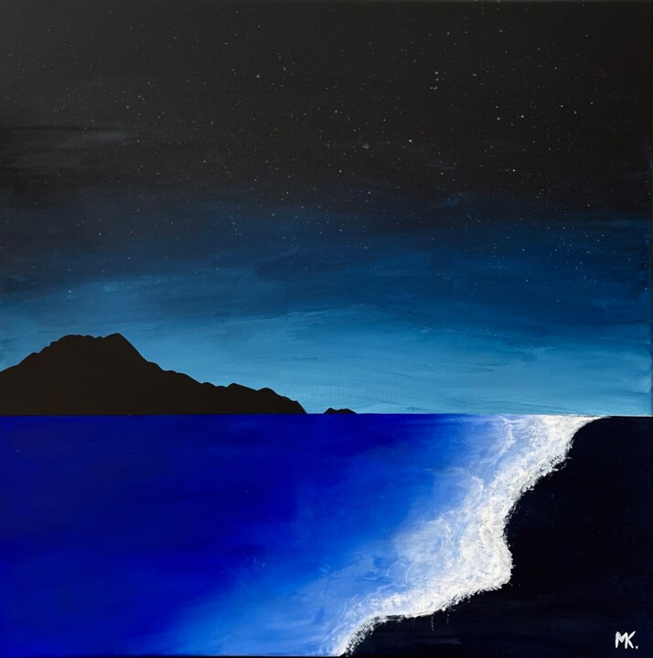 Nostalgique 绘画, 27.6x27.6 in