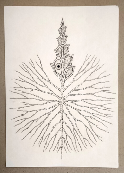 图画,  11.7x8.3 in 