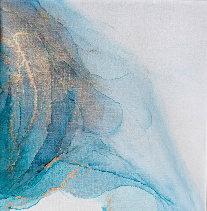 Undercurrent 2 绘画, 7.9x7.9 in